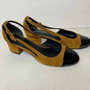 Jeffrey Campbell Brown Tulloch Block Heels Shoes 9